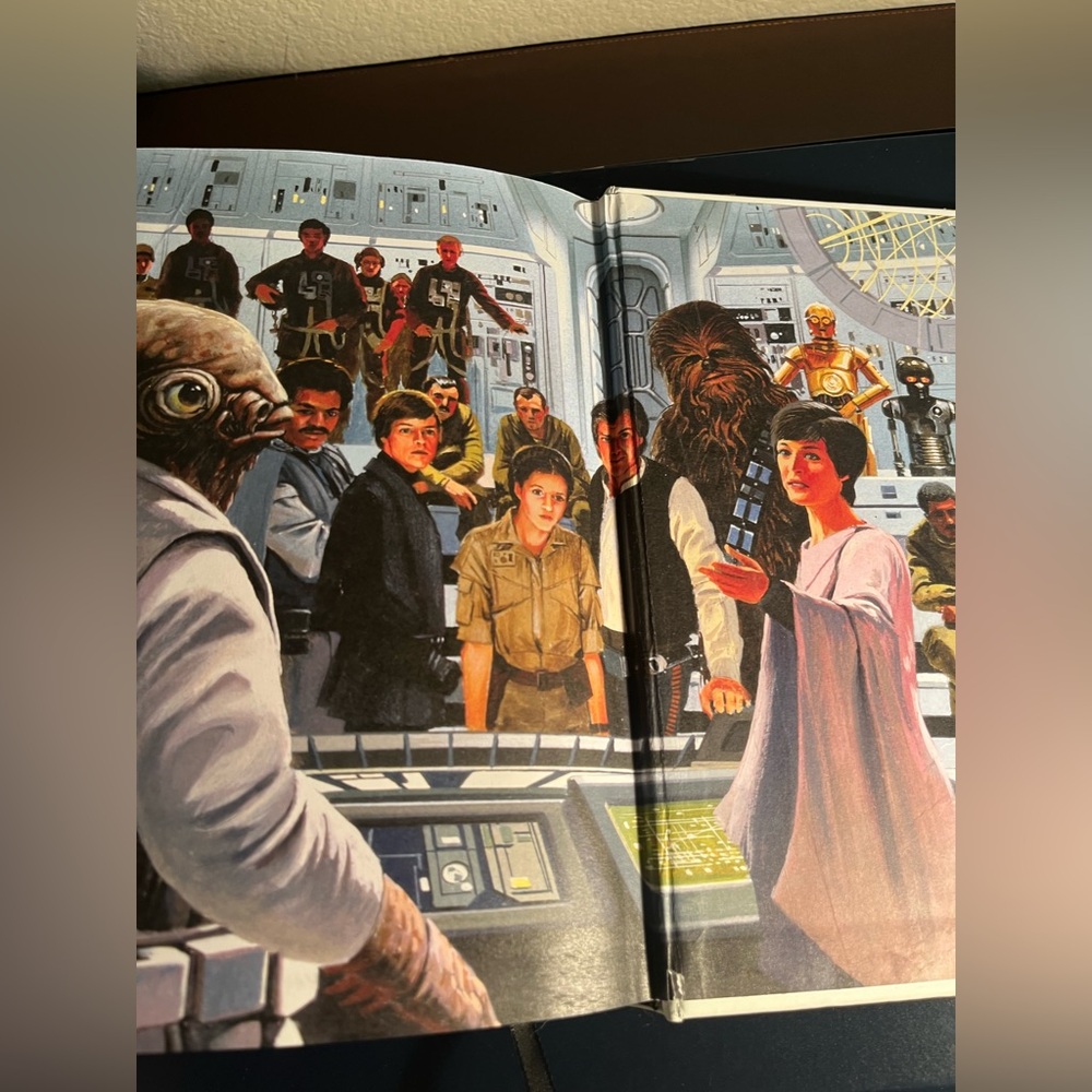 Star Wars Trilogy Hardcover Book 🛸🛸🛸🛸🛸🛸🛸🛸🛸🛸🛸🛸🛸🛸🛸🛸🛸🛸🛸🛸 - Picture 8 of 11